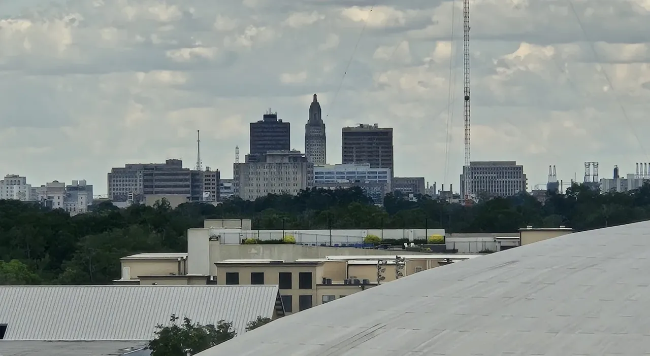 Downtown Baton Rouge, Louisiana from Tiger Stadium (LSU) — Baton Rouge, LA