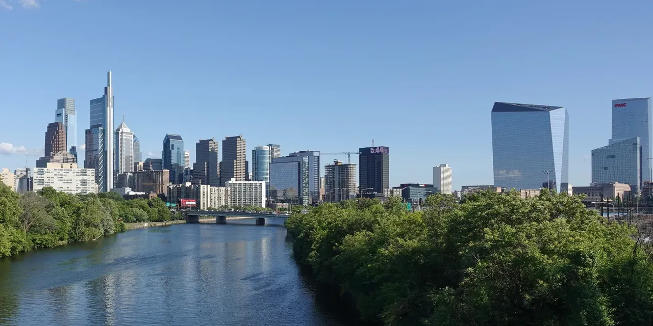 Philadelphia Skyline from ​Schuylkill River — Philadelphia, PA
