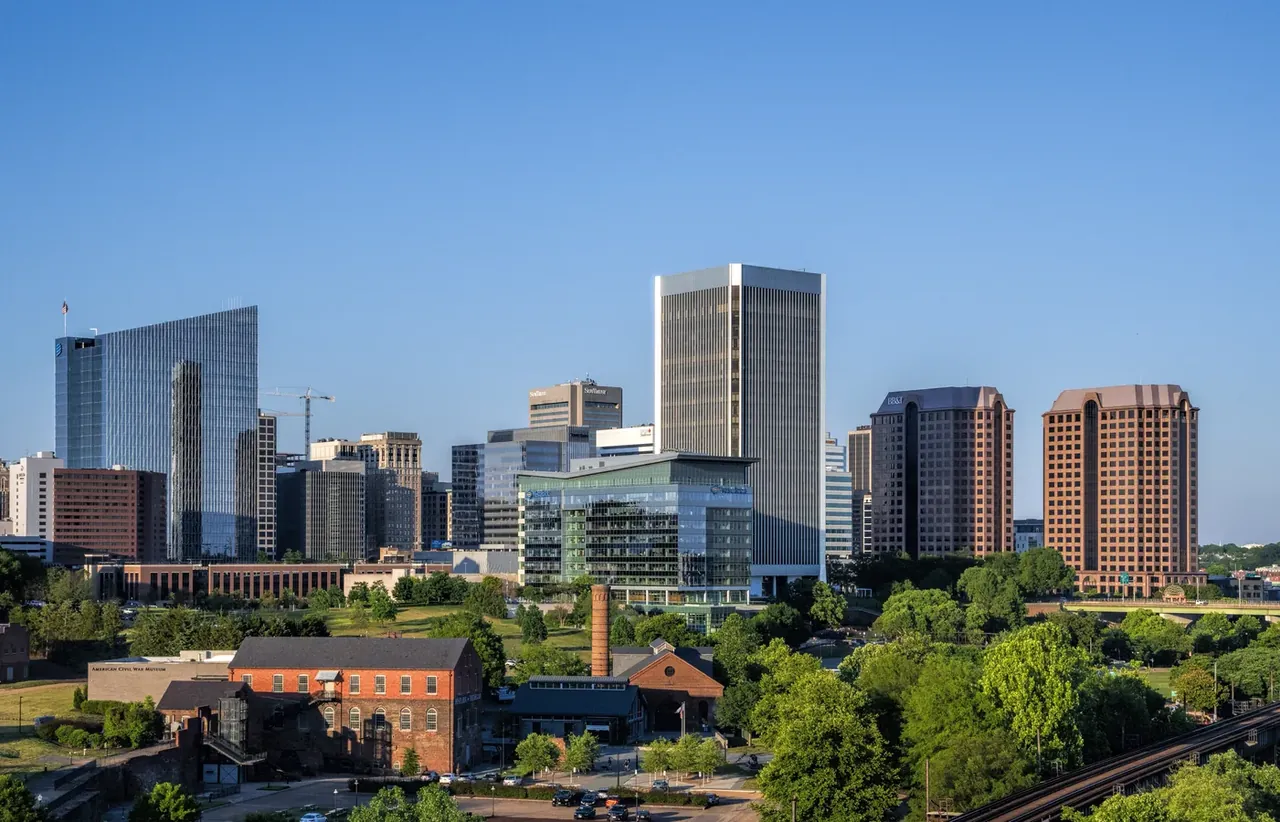 A downtown view of Richmond, VA — Richmond, VA