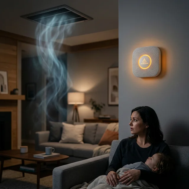 Carbon monoxide warning signs at home