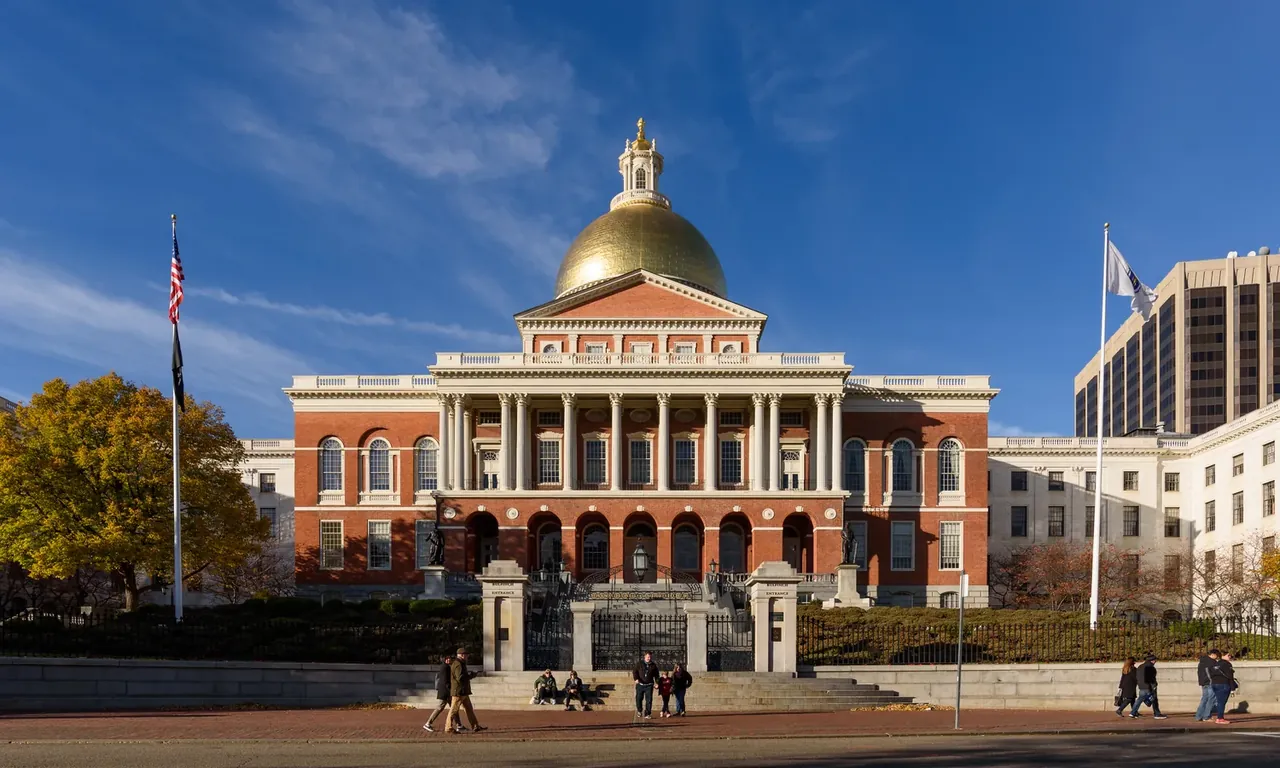 Massachusetts State House, Boston.